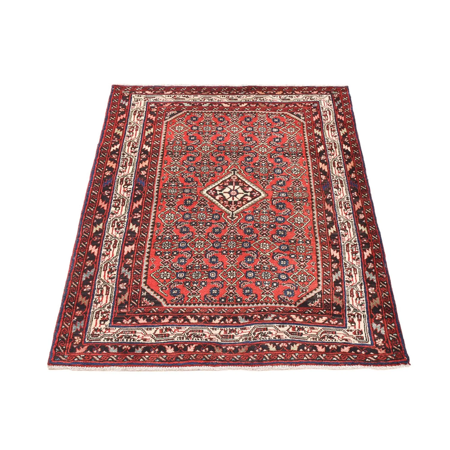 Perserteppich - Nomadic - 148 x 105 cm - hellrot - Image 5