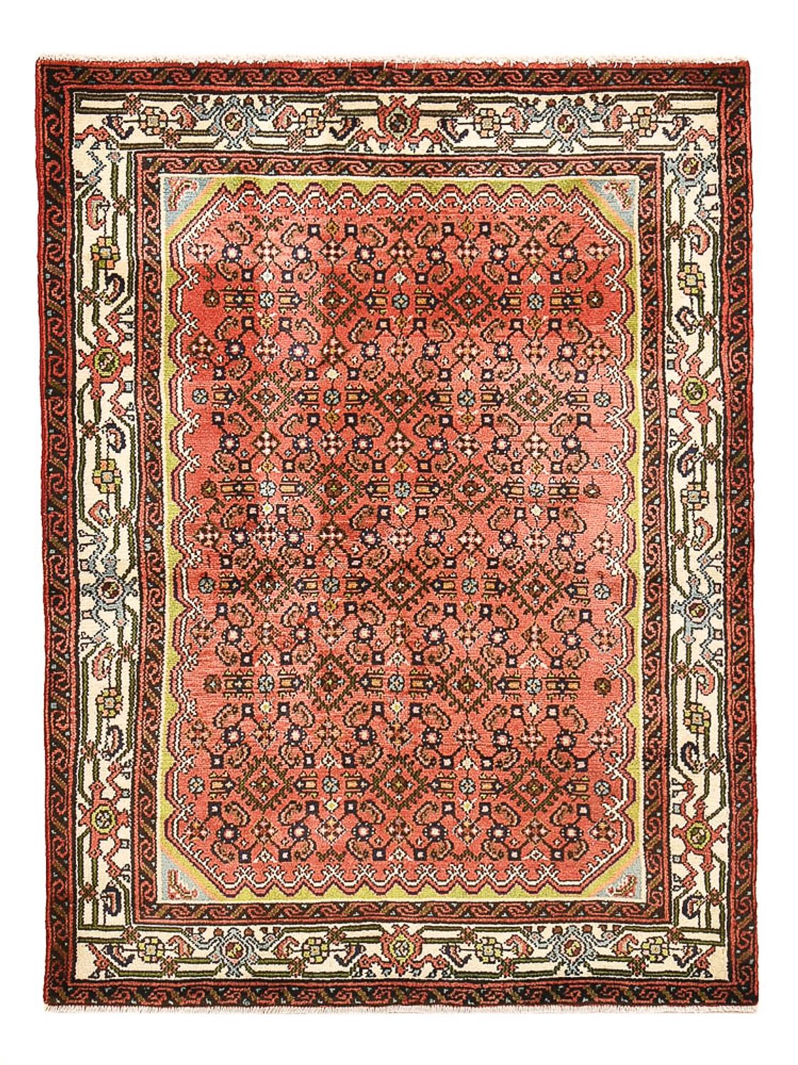 Perserteppich - Nomadic - 148 x 108 cm - hellrot