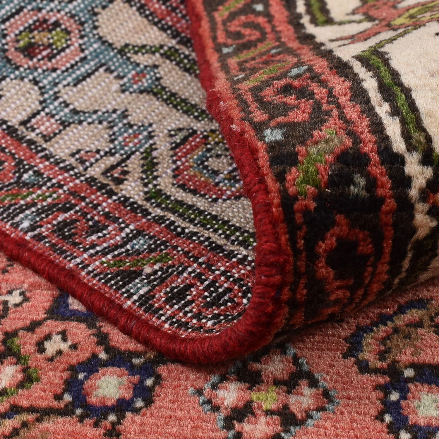 Perserteppich - Nomadic - 148 x 108 cm - hellrot - Image 4