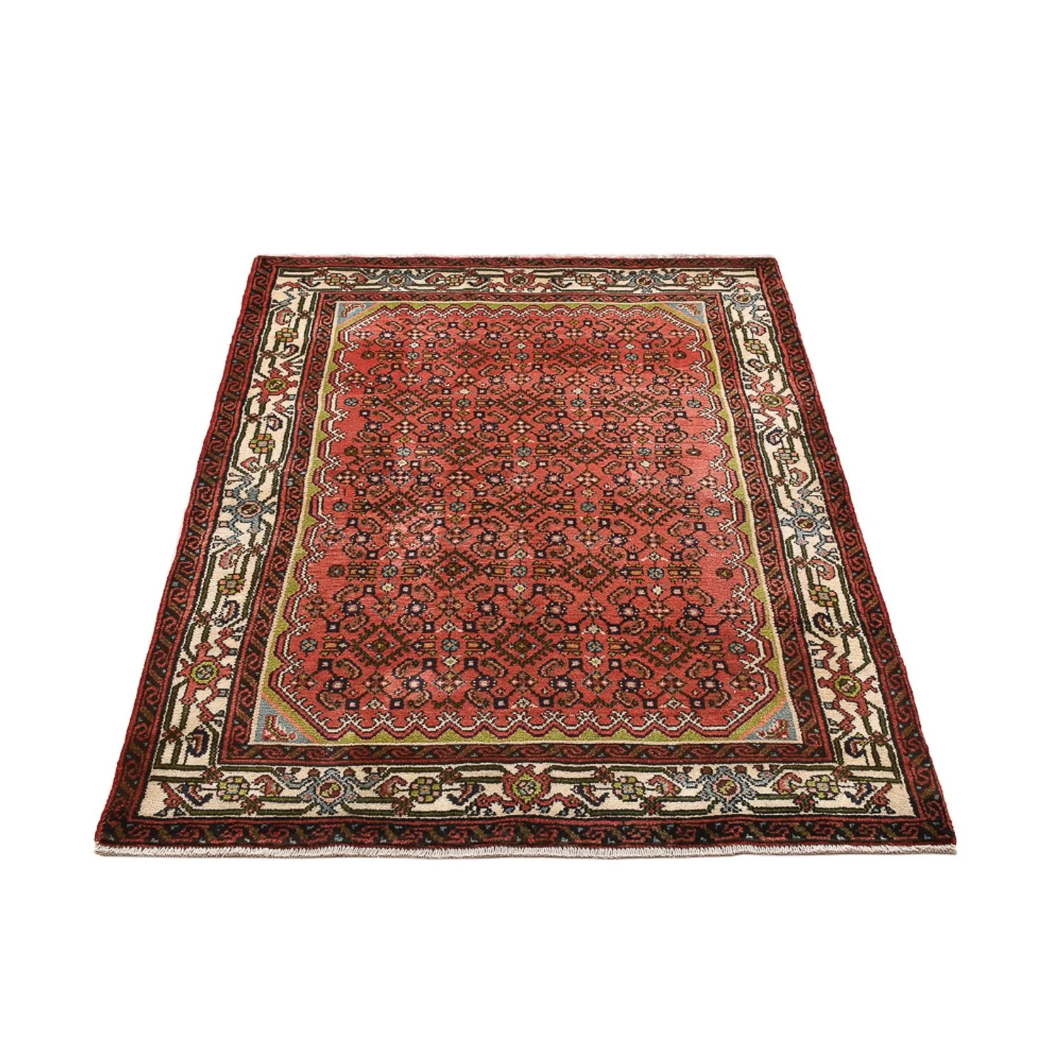 Perserteppich - Nomadic - 148 x 108 cm - hellrot - Image 5