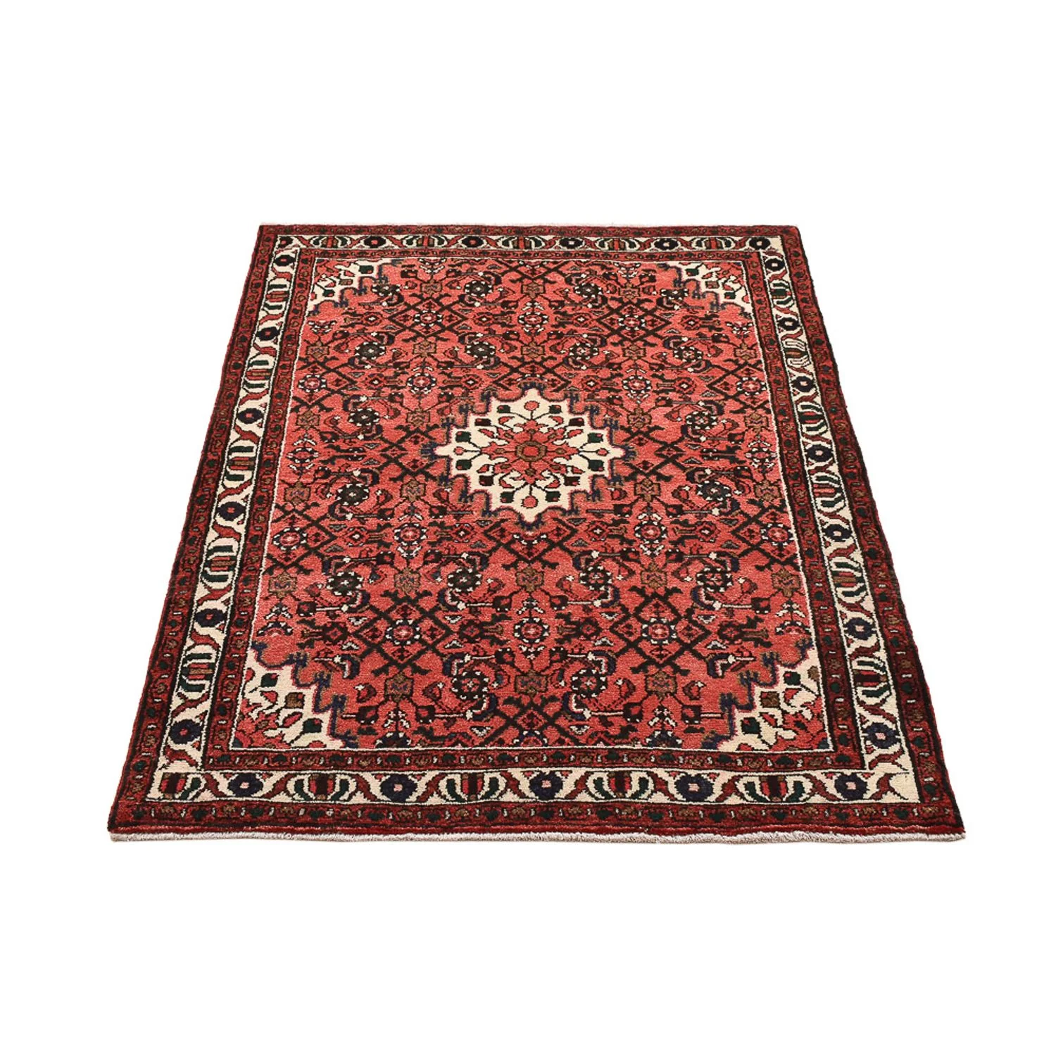 Perserteppich - Nomadic - 149 x 107 cm - hellrot - Image 5