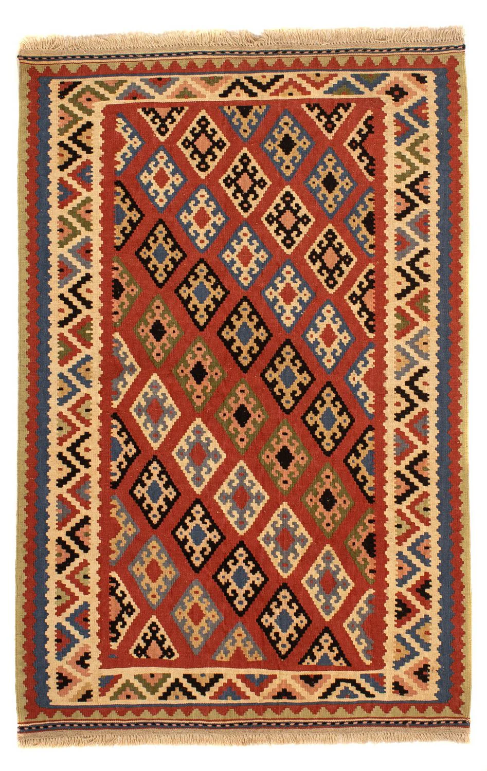 Perserteppich - Nomadic 150 x 102 cm - beige