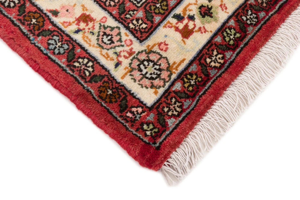 Perserteppich - Nomadic - 150 x 105 cm - dunkelrot - Image 6