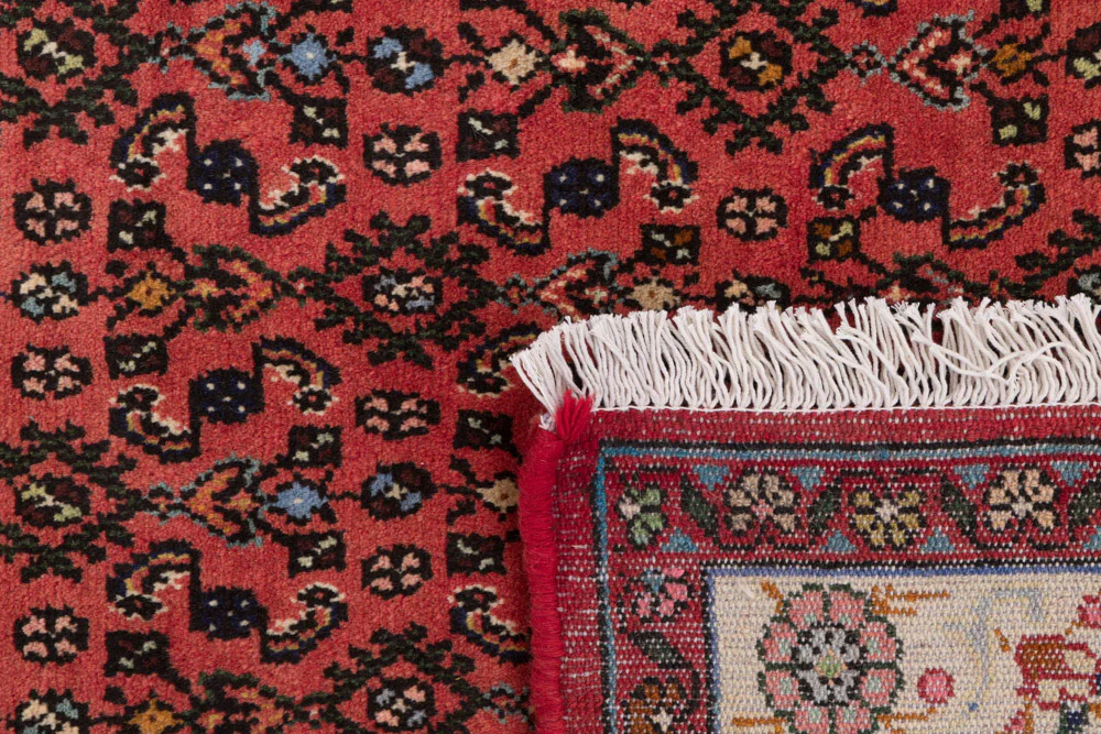 Perserteppich - Nomadic - 150 x 105 cm - dunkelrot - Image 7
