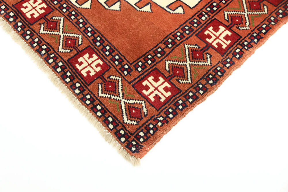 Perserteppich - Nomadic - 150 x 105 cm - terrakotta - Image 5