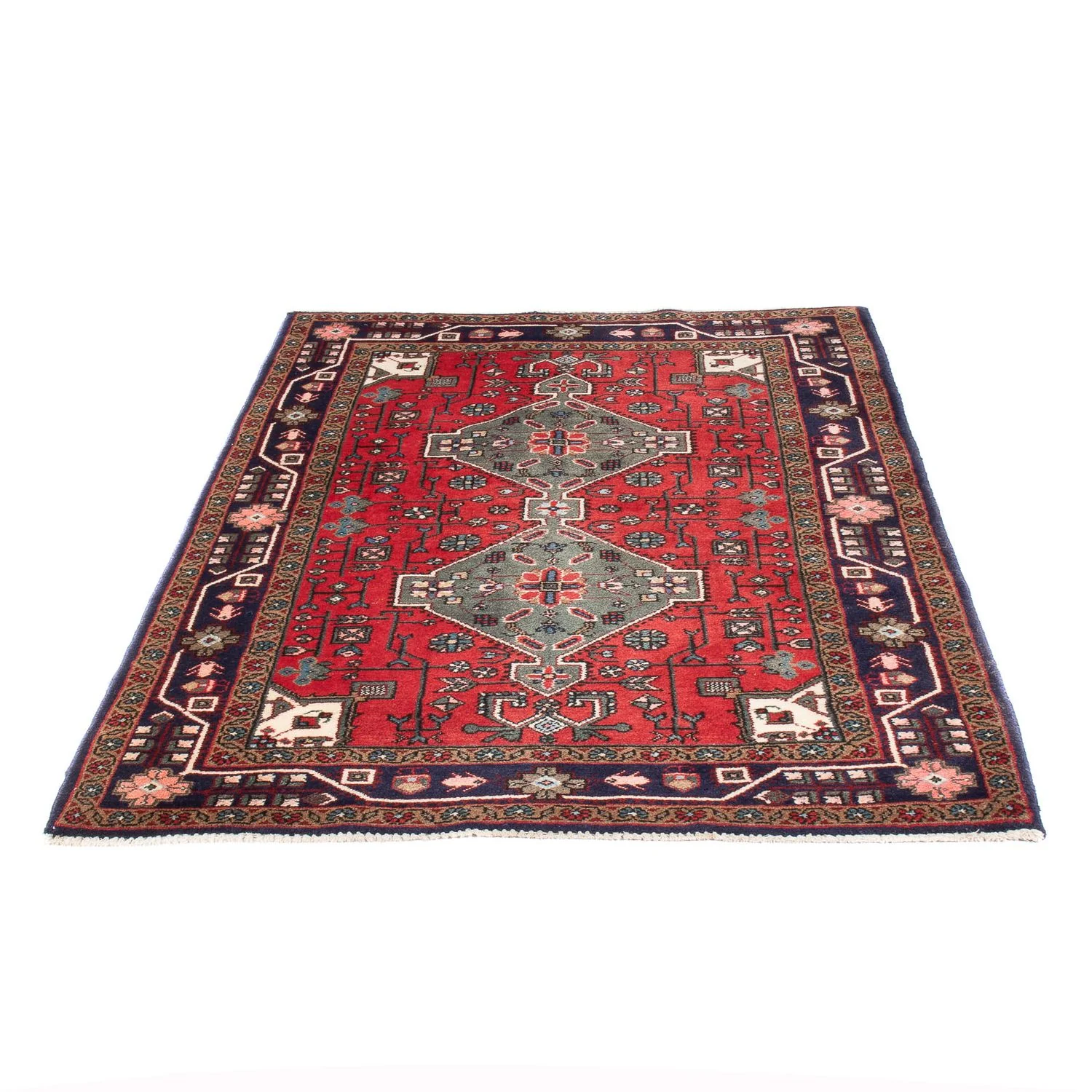 Perserteppich - Nomadic - 150 x 107 cm - rot - Image 5