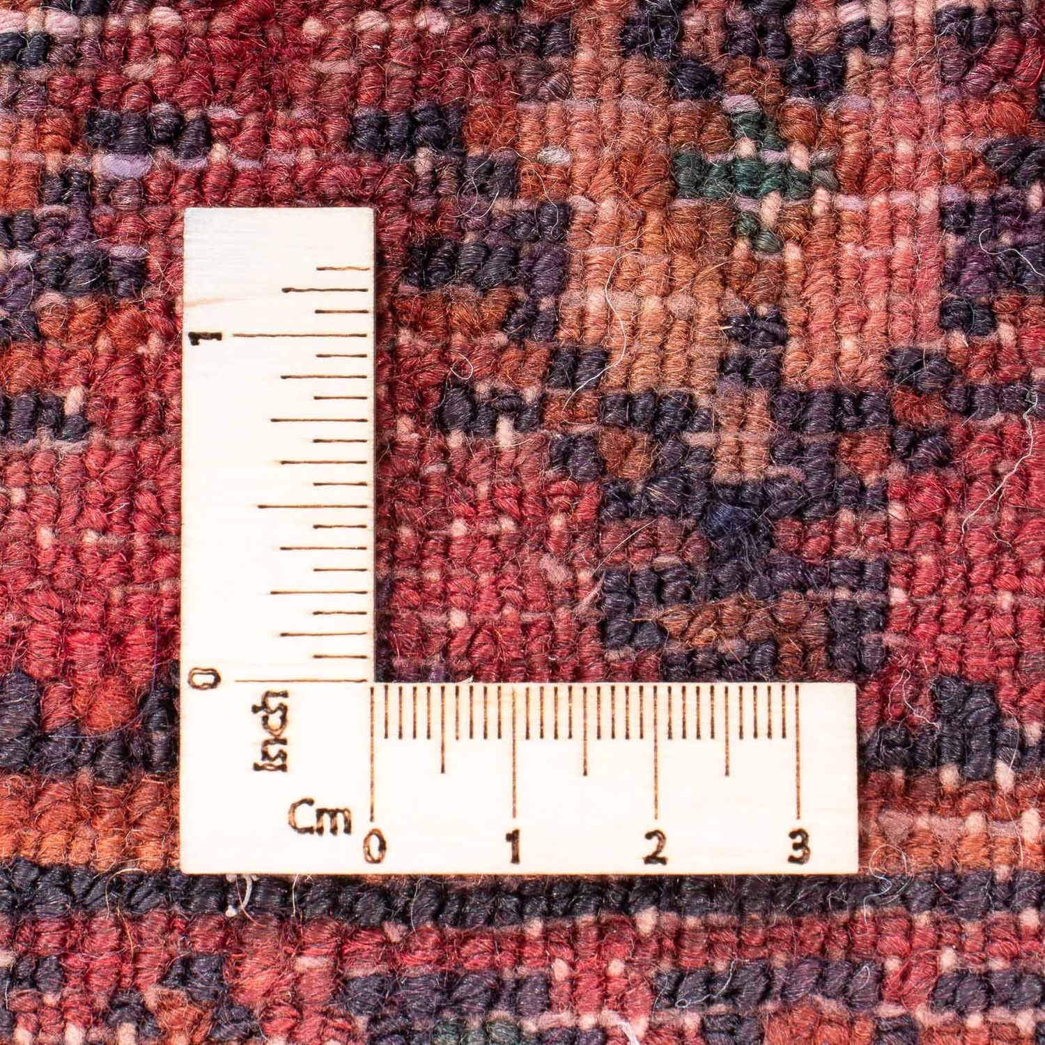 Perserteppich - Nomadic - 150 x 140 cm - rot - Image 6