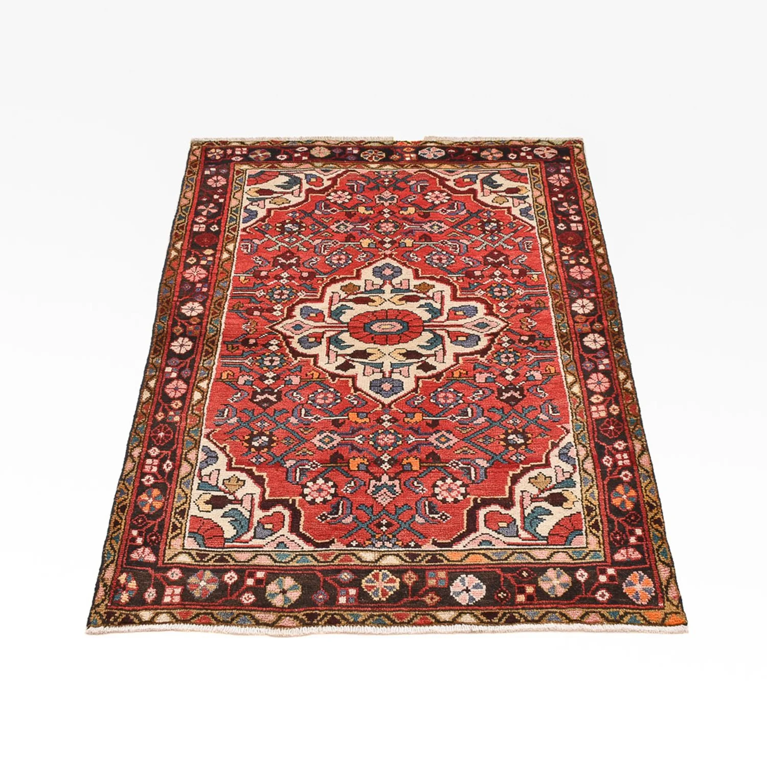 Perserteppich - Nomadic - 151 x 99 cm - hellrot - Image 5