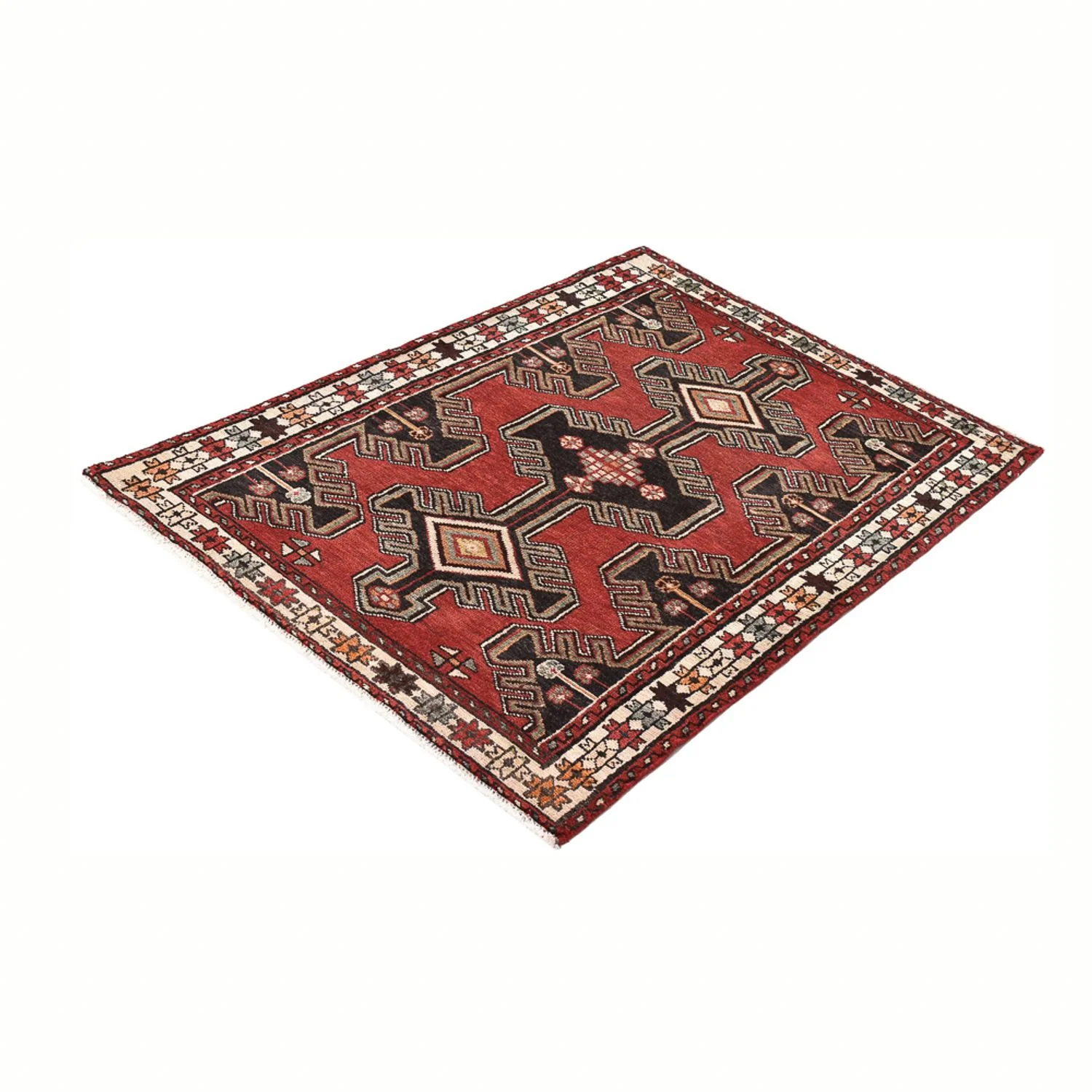 Perserteppich - Nomadic - 153 x 100 cm - rot - Image 5