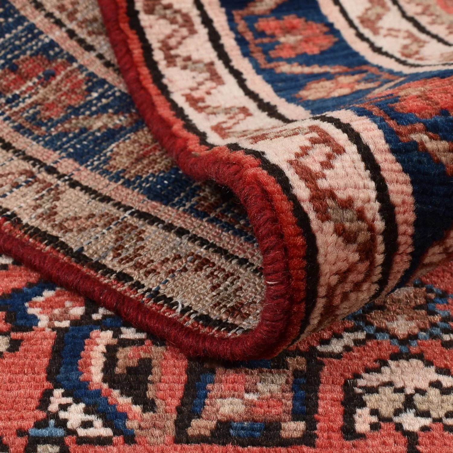 Perserteppich - Nomadic - 153 x 108 cm - hellrot - Image 4