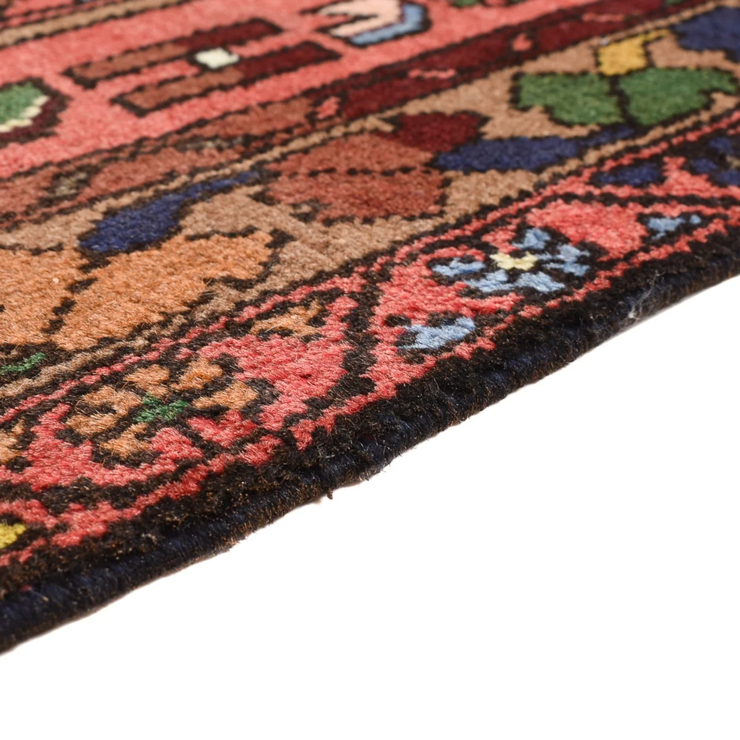 Perserteppich - Nomadic - 155 x 104 cm - hellrot - Image 3