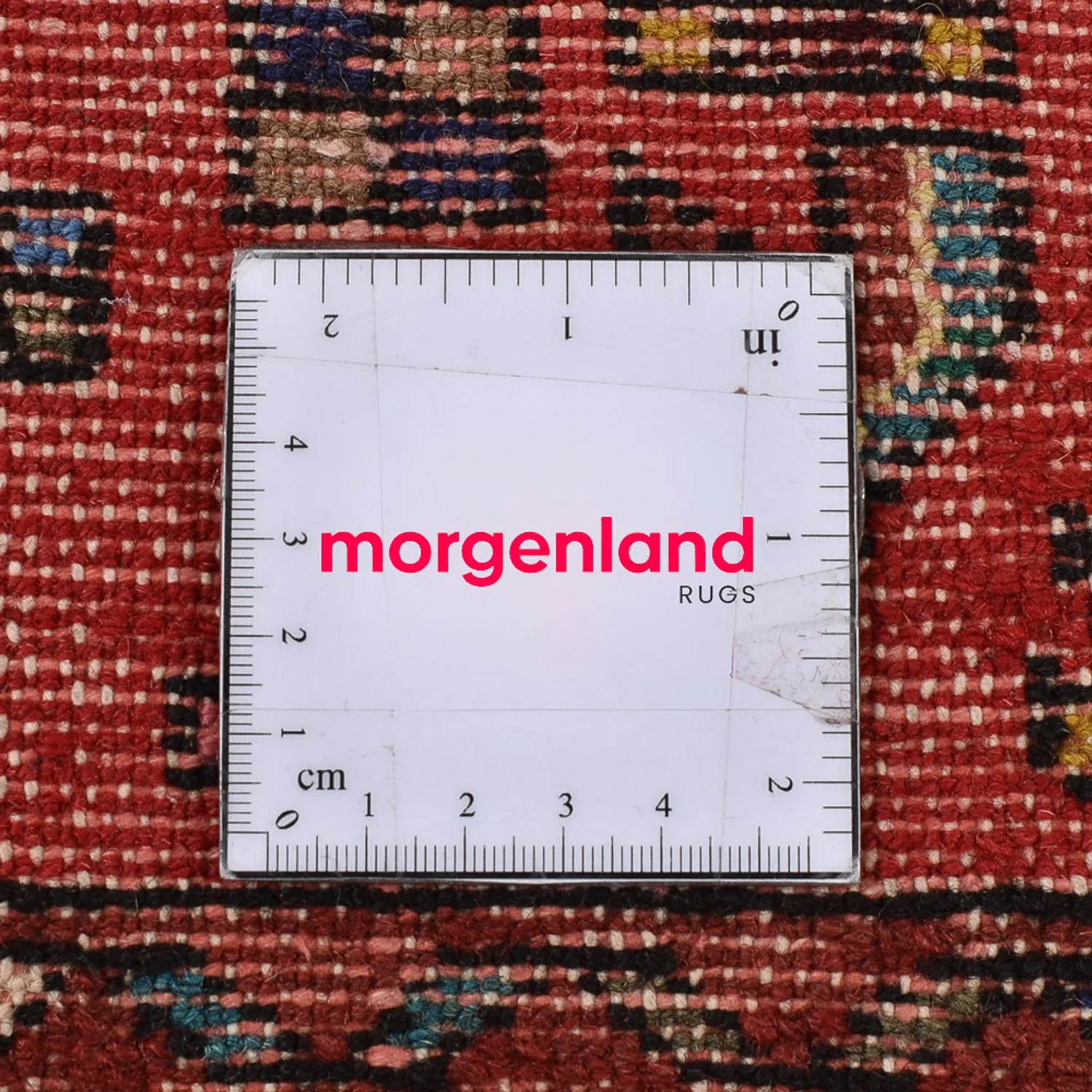 Perserteppich - Nomadic - 155 x 104 cm - hellrot - Image 6