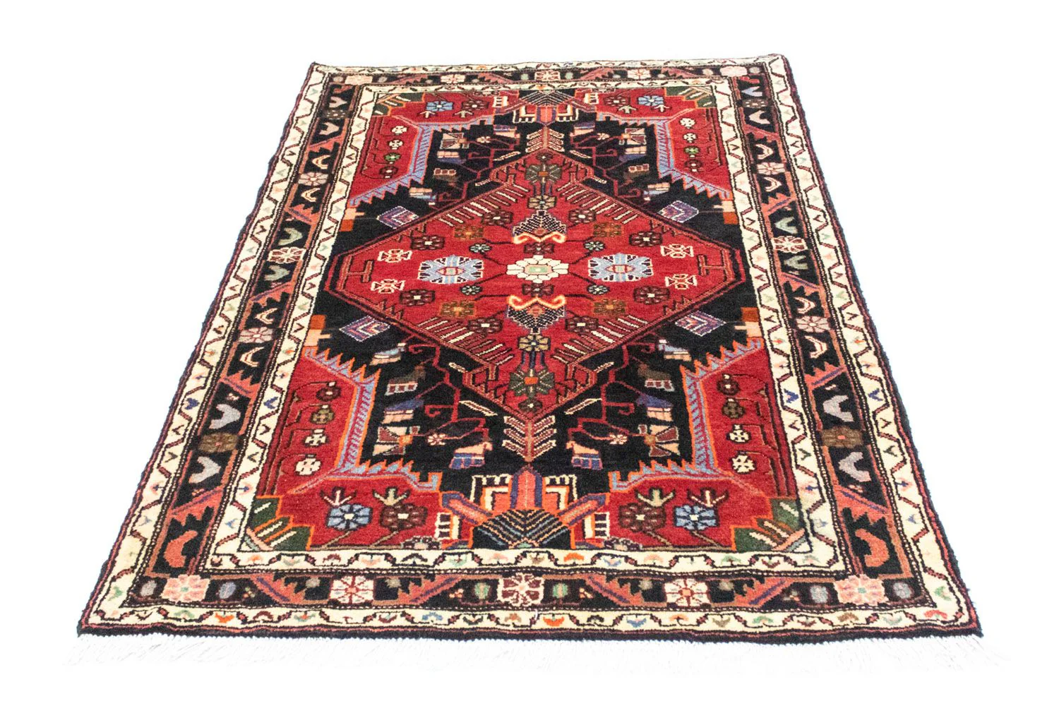 Perserteppich - Nomadic 155 x 108 cm - rot - Image 5