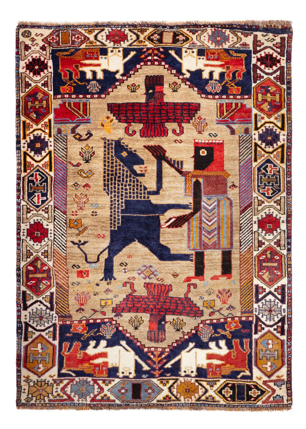 Ghashghai Teppich 157x113cm - Perserteppich
