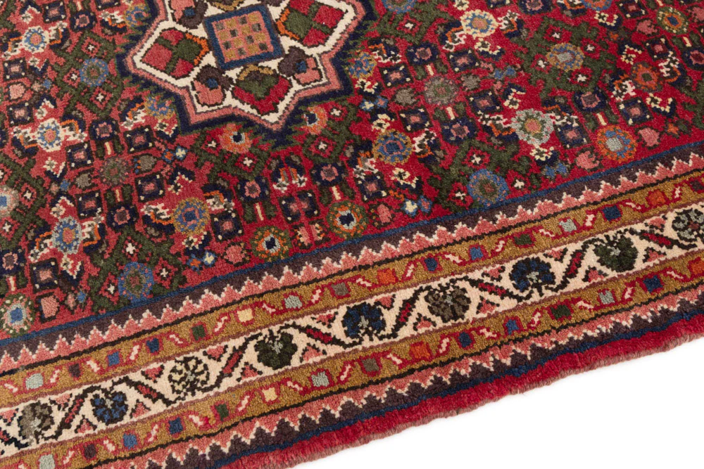 Perserteppich - Nomadic - 157 x 95 cm - dunkelrot - Image 5