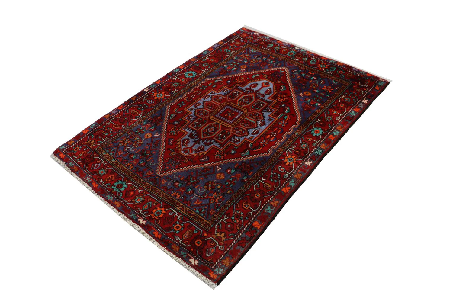 Perserteppich - Nomadic 158 x 101 cm - blau - Image 4