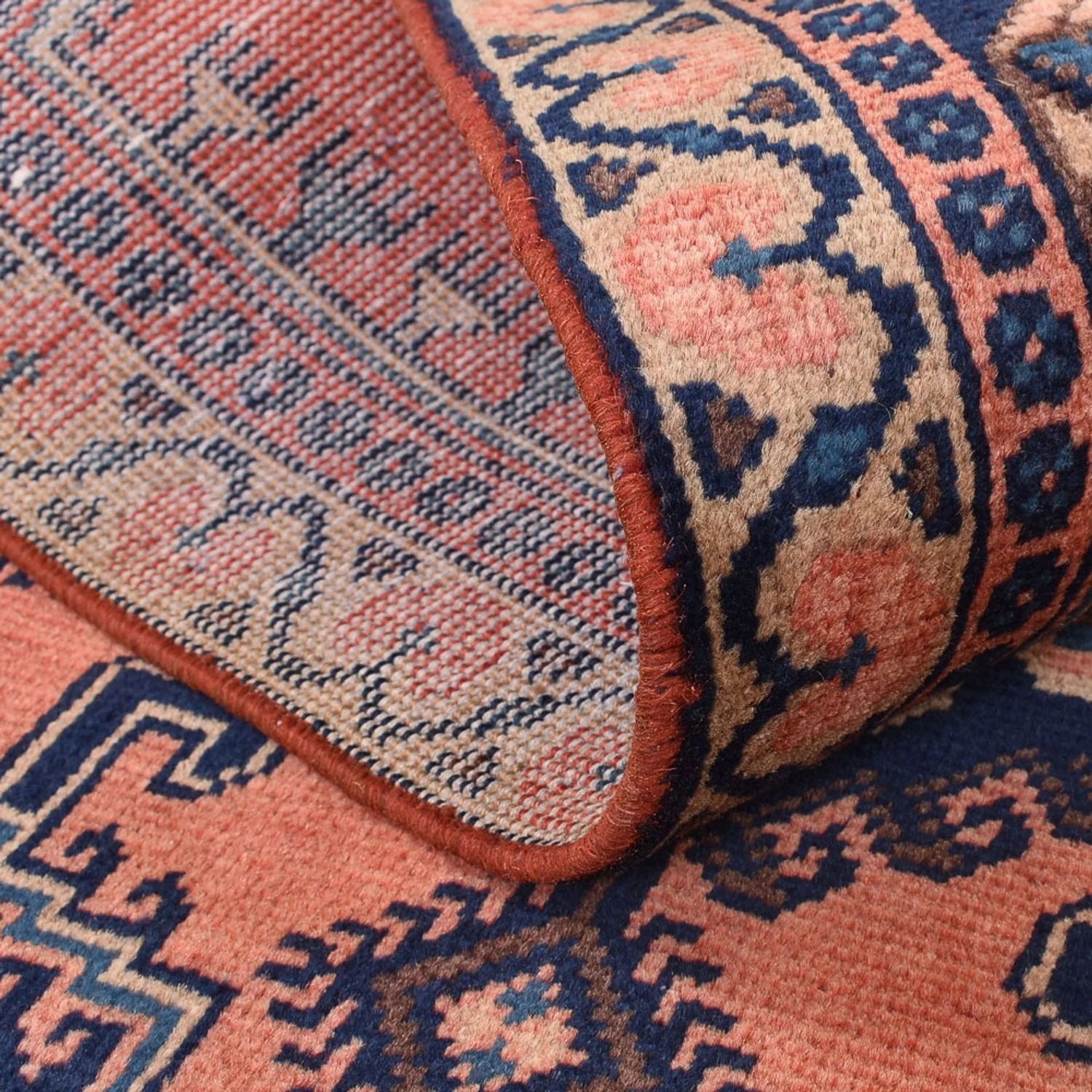 Perserteppich - Nomadic - 160 x 103 cm - hellrot - Image 4