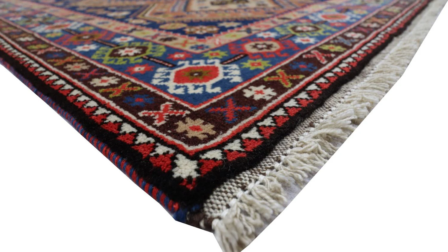 Perserteppich - Nomadic 162 x 108 cm - dunkelblau - Image 3
