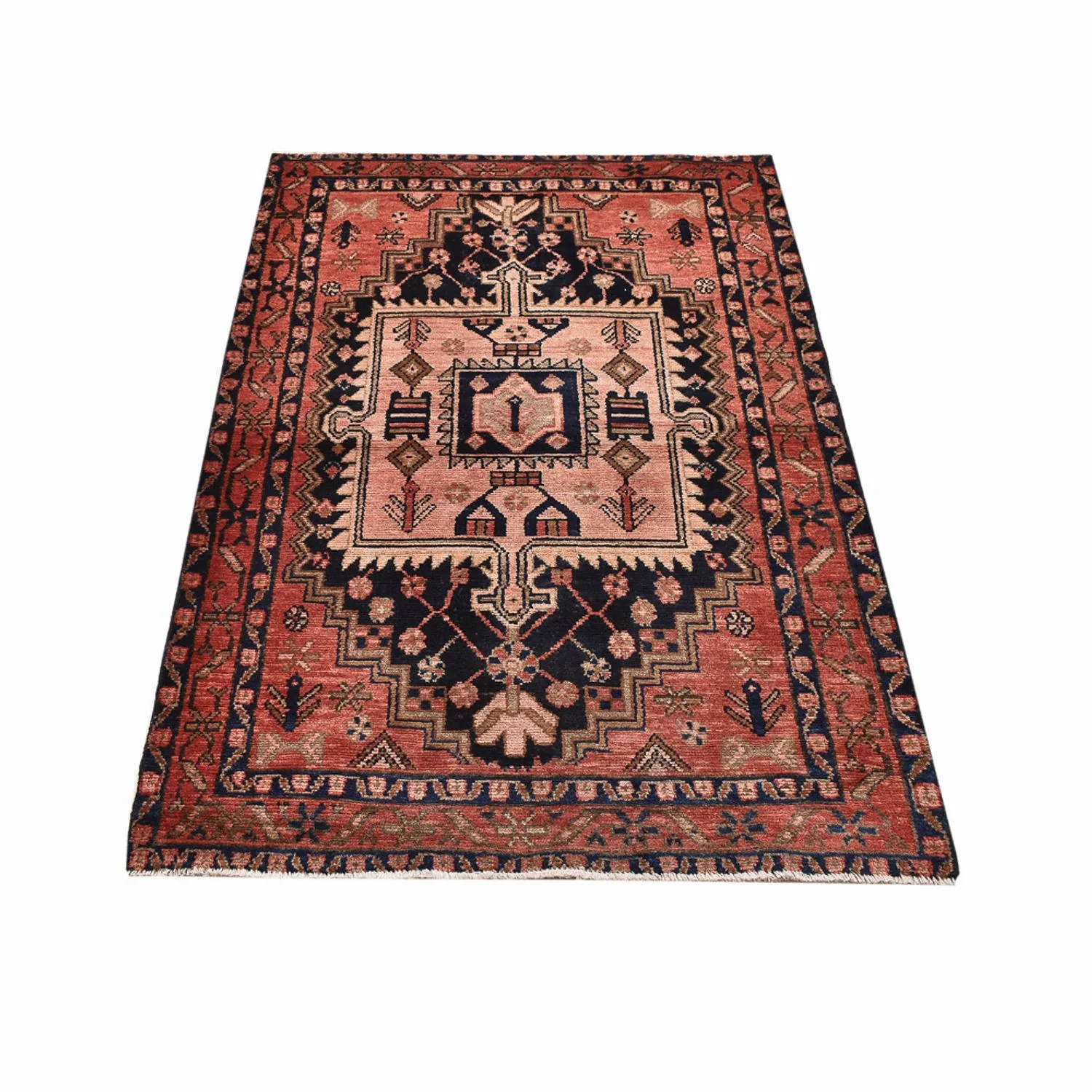 Perserteppich - Nomadic - 164 x 103 cm - hellrot - Image 5