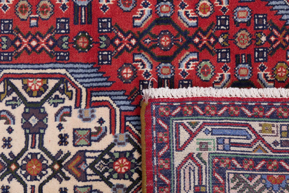 Perserteppich - Nomadic - 165 x 105 cm - dunkelrot - Image 7