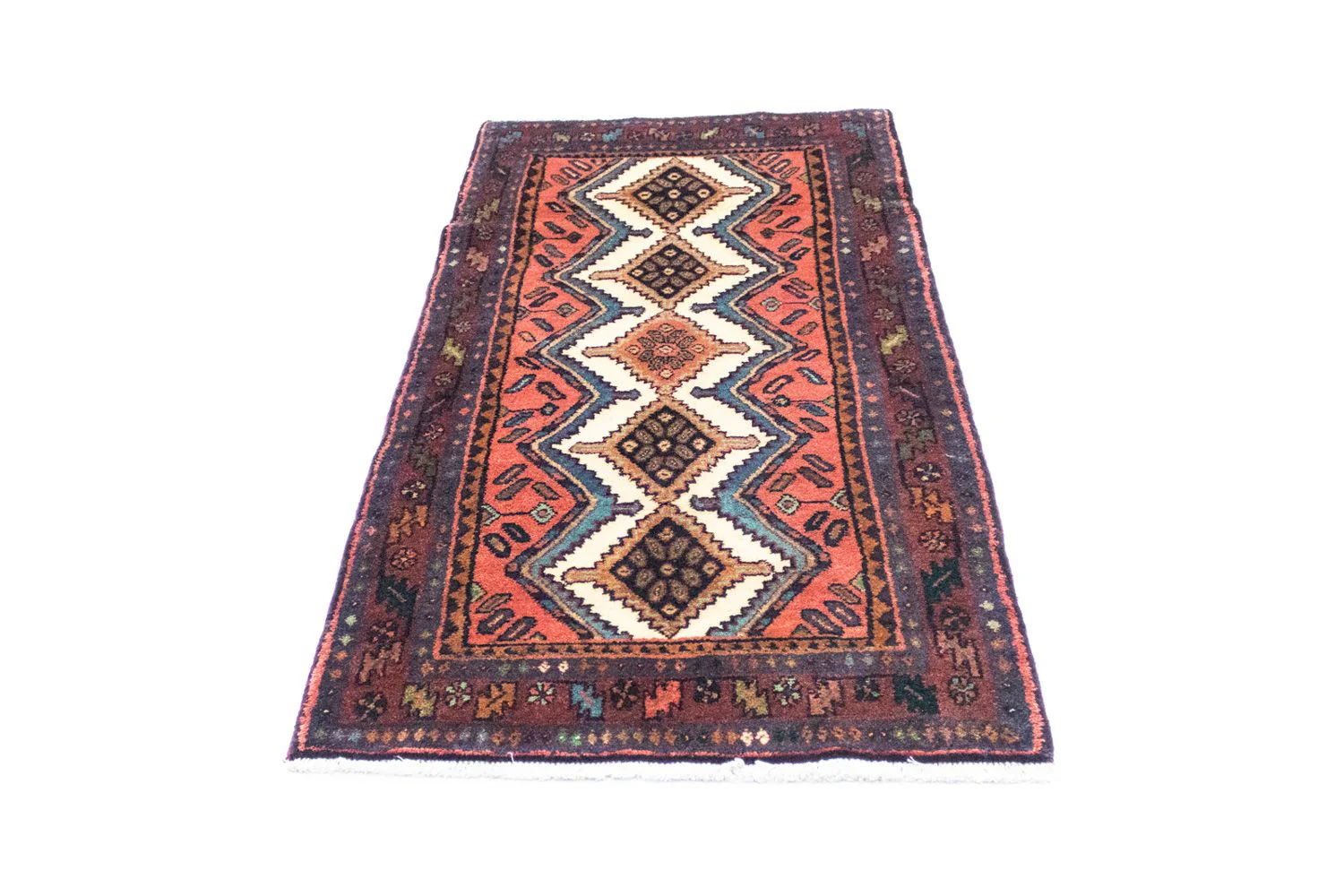 Perserteppich - Nomadic 170 x 83 cm - orange - Image 4