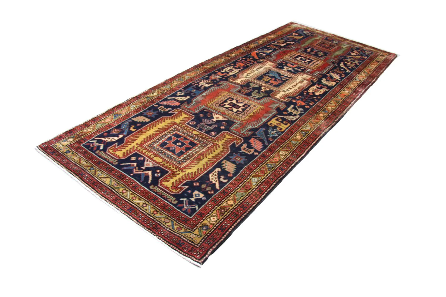Perserteppich - Nomadic 182 x 124 cm - blau - Image 5