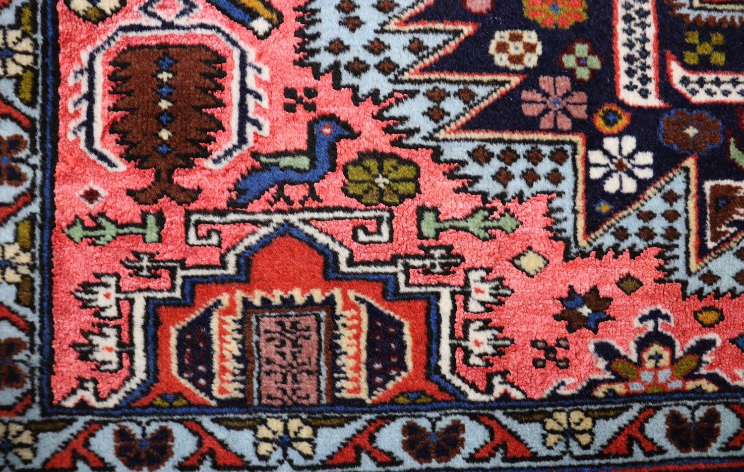 Perserteppich - Nomadic 182 x 139 cm - lachs - Image 3