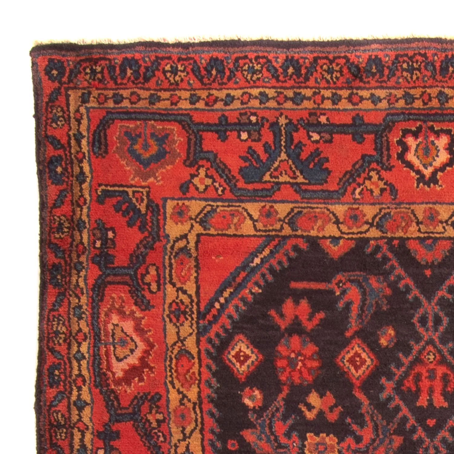 Perserteppich - Nomadic 184 x 117 cm - dunkelblau - Image 3