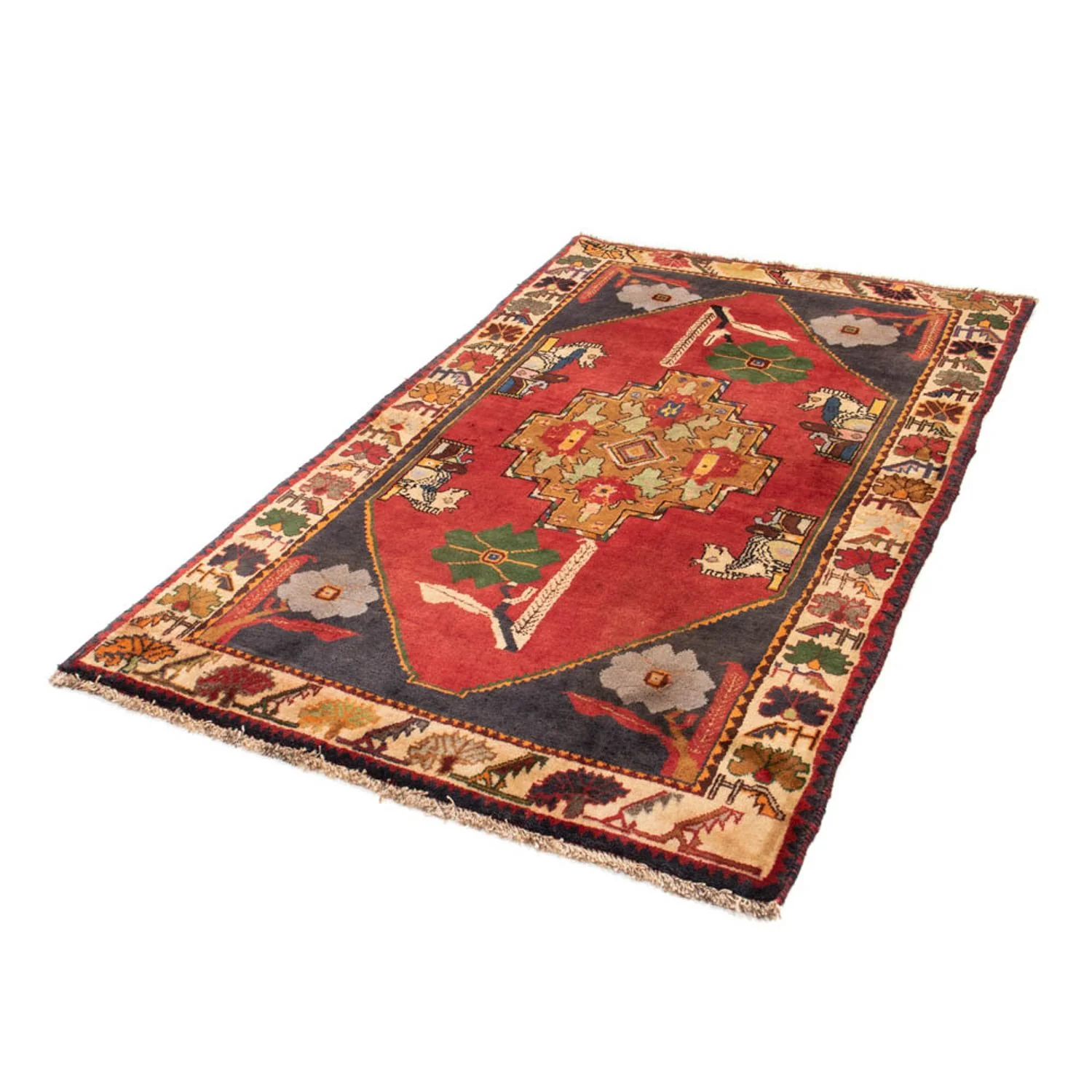 Perserteppich - Nomadic 188 x 108 cm - rot - Image 5