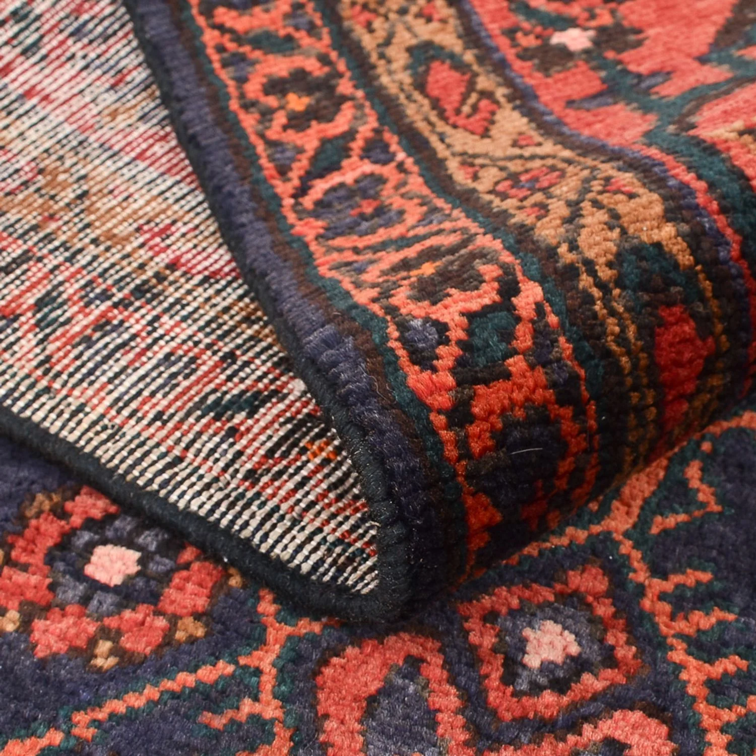Perserteppich - Nomadic - 190 x 115 cm - hellrot - Image 4