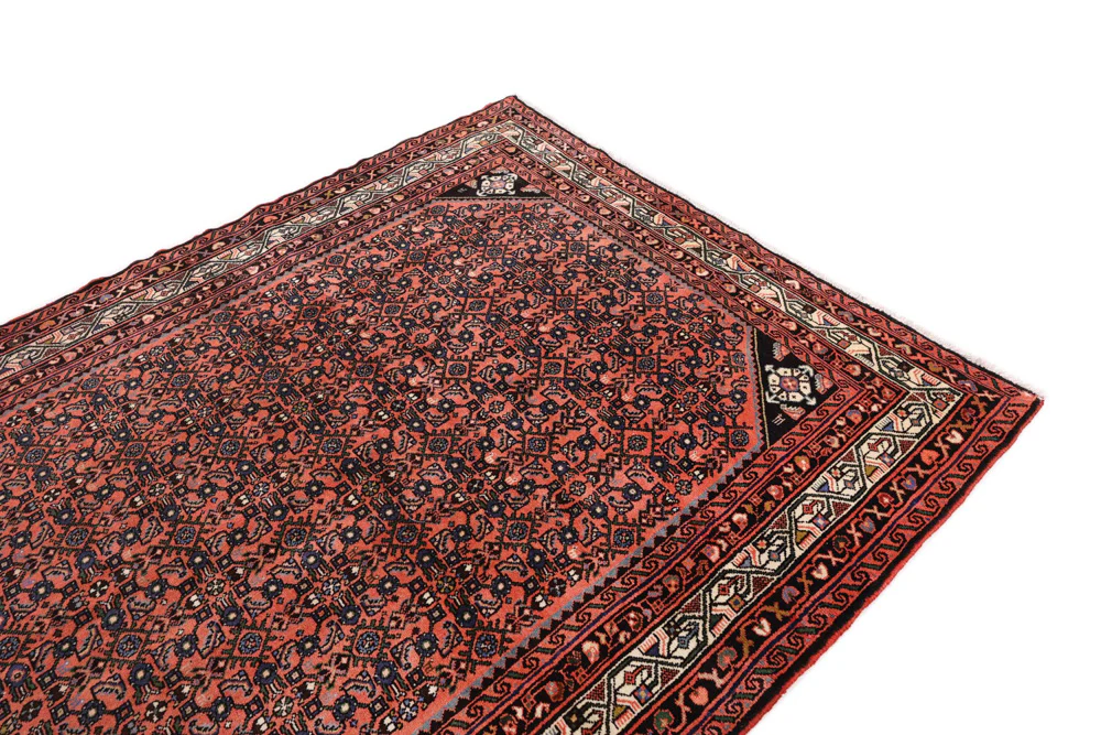 Perserteppich - Nomadic - 190 x 155 cm - dunkelrot - Image 4