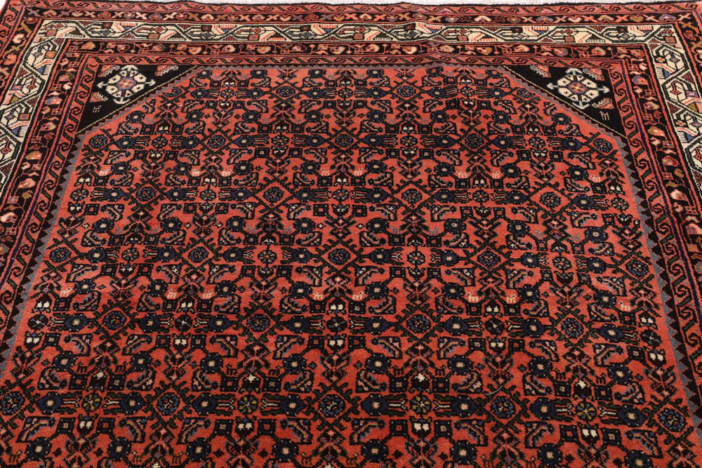 Perserteppich - Nomadic - 190 x 155 cm - dunkelrot - Image 7