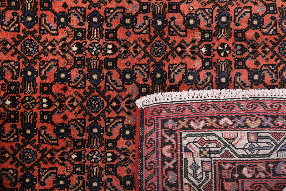 Perserteppich - Nomadic - 190 x 155 cm - dunkelrot - Image 8