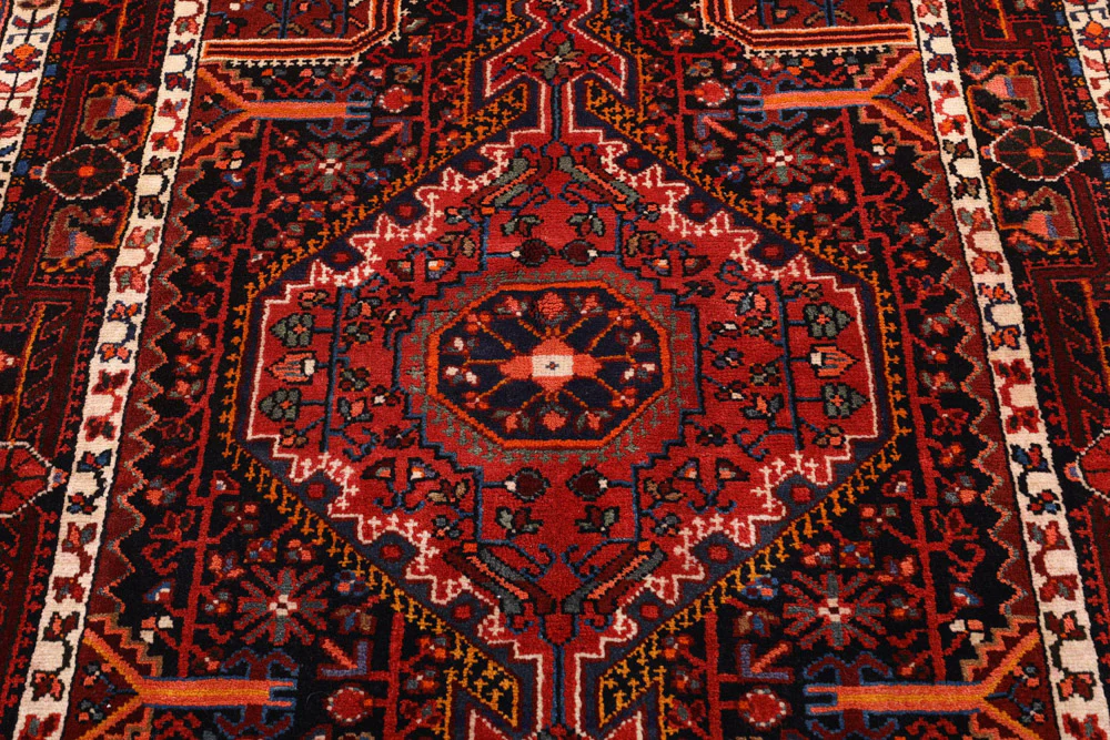 Perserteppich - Nomadic - 192 x 120 cm - dunkelrot - Image 7