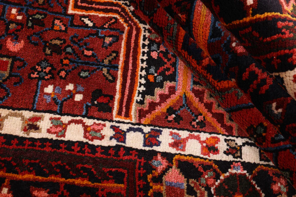 Perserteppich - Nomadic - 192 x 120 cm - dunkelrot - Image 9