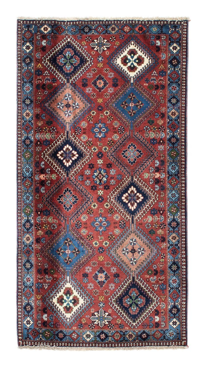 Perserteppich - Nomadic 193 x 102 cm - hellrot