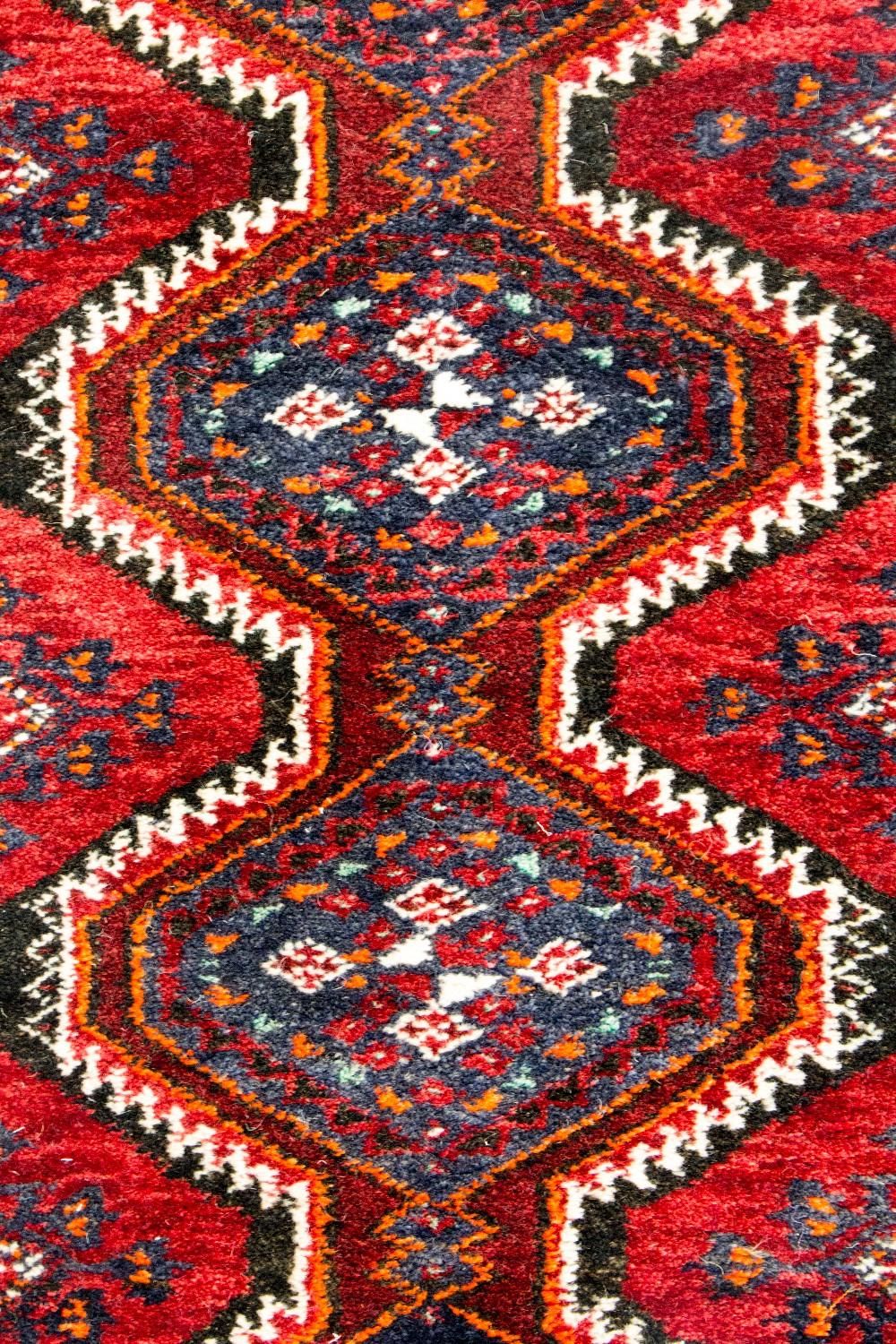 Perserteppich - Nomadic 197 x 52 cm - rot - Image 4