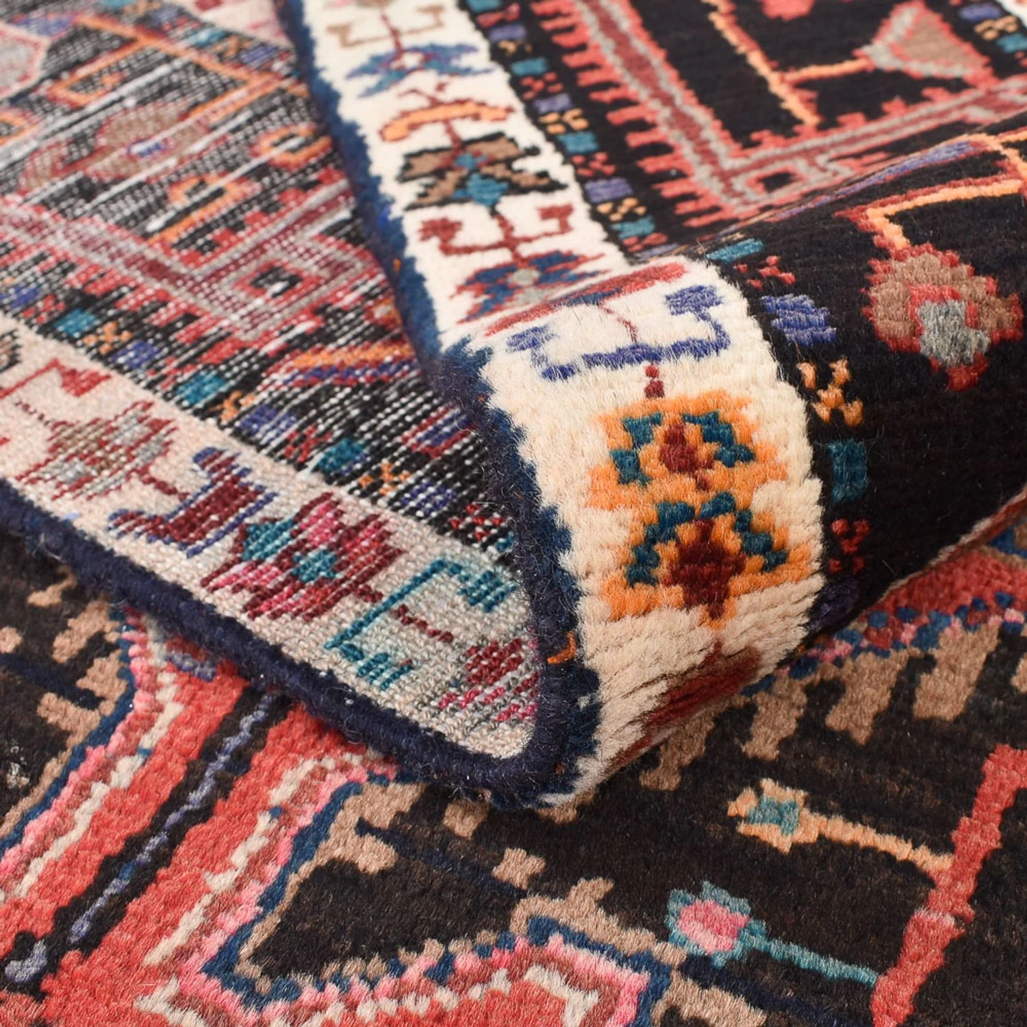 Perserteppich - Nomadic - 198 x 129 cm - hellrot - Image 4