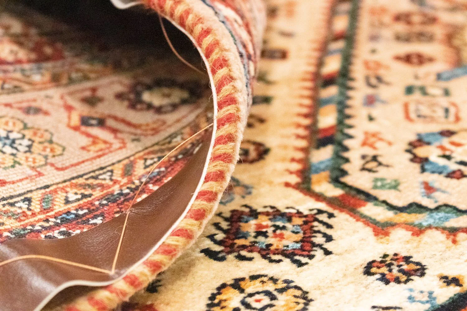 Perserteppich - Nomadic 203 x 145 cm - beige - Image 5