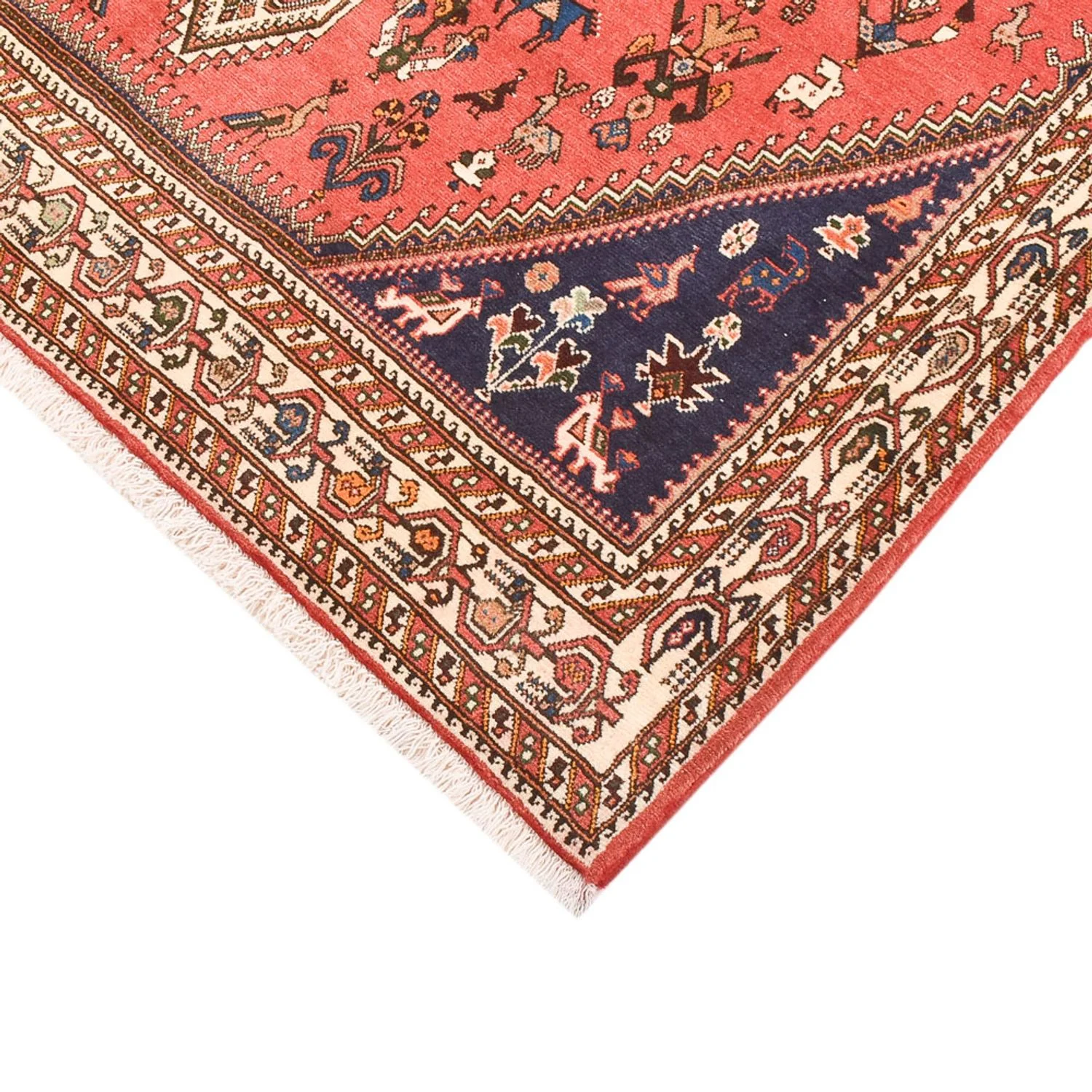 Perserteppich - Nomadic - 205 x 140 cm - rot - Image 2