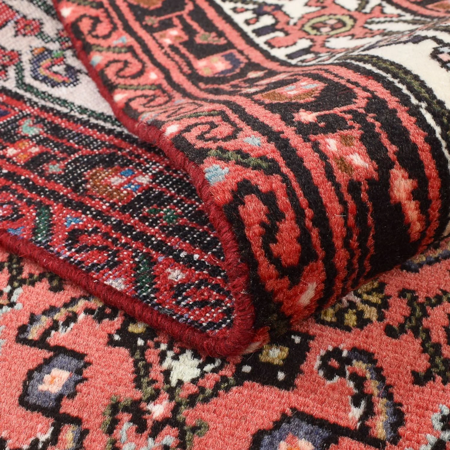 Perserteppich - Nomadic - 206 x 132 cm - hellrot - Image 4