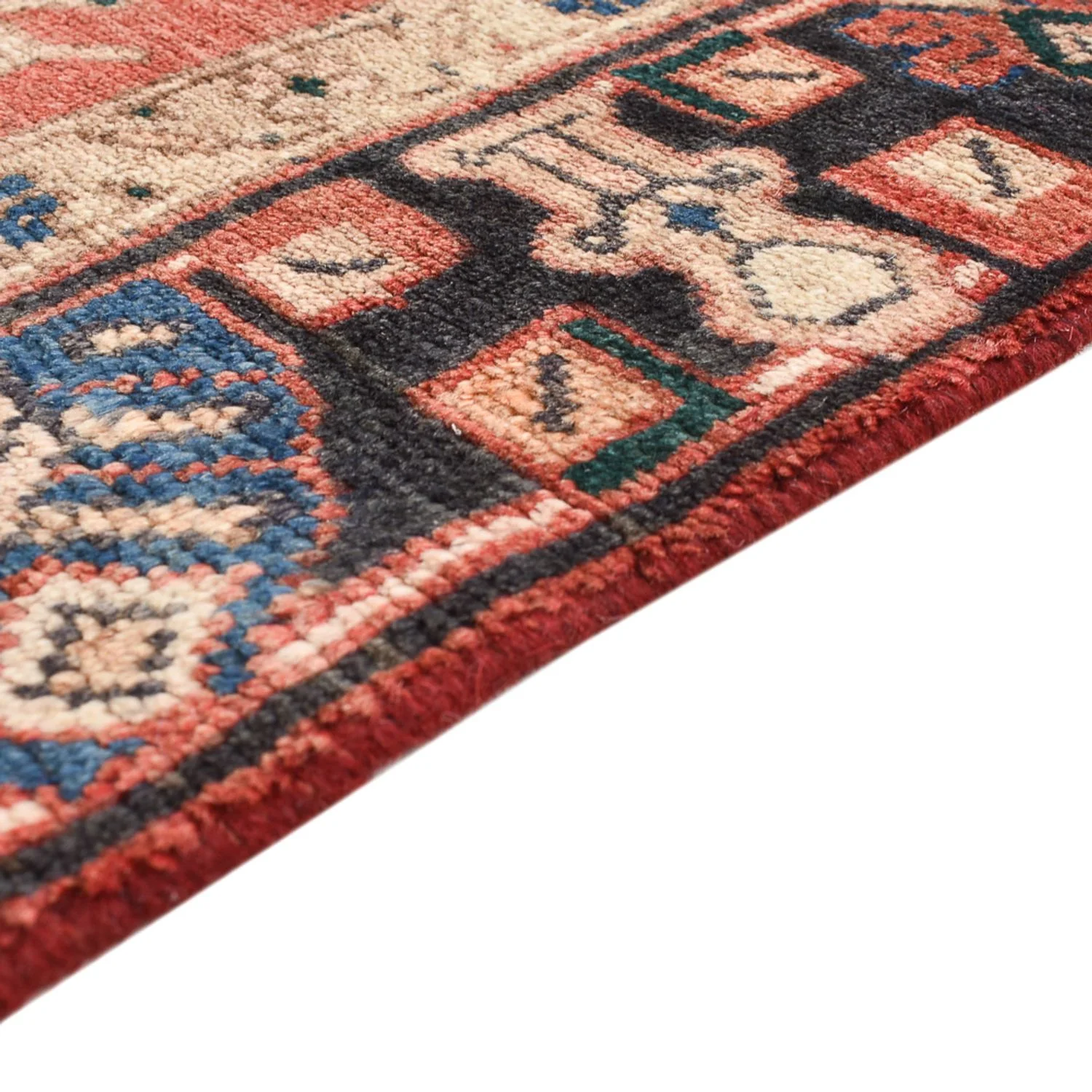 Perserteppich - Nomadic - 208 x 116 cm - mehrfarbig - Image 3