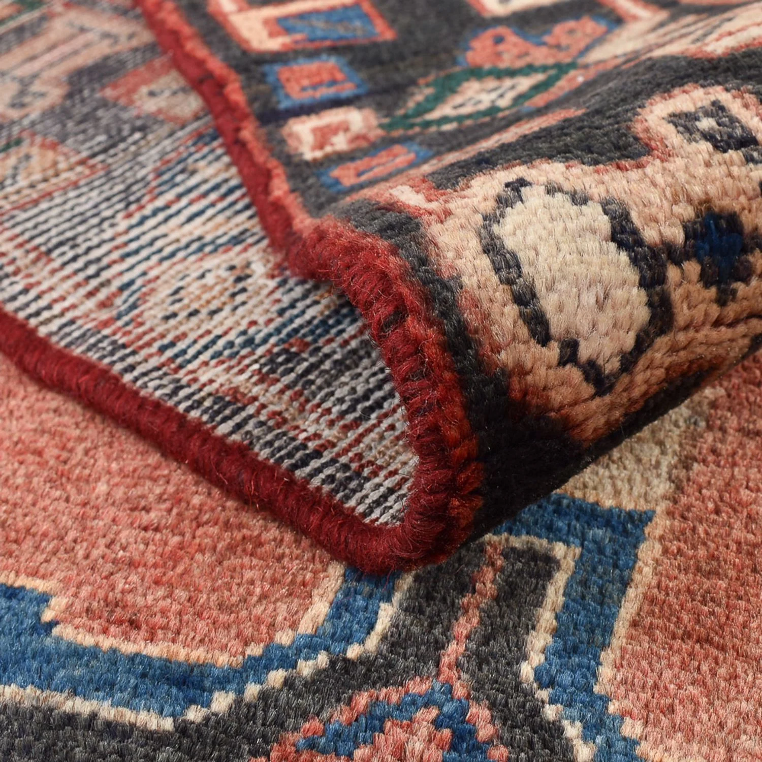 Perserteppich - Nomadic - 208 x 116 cm - mehrfarbig - Image 4