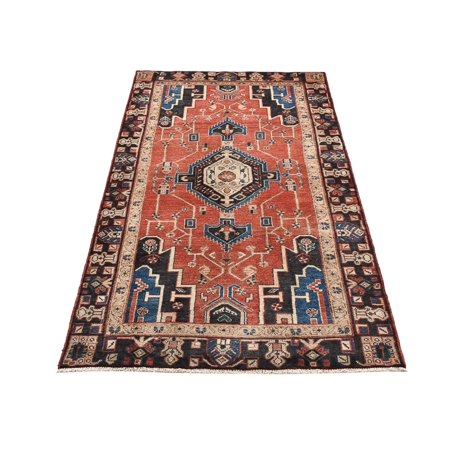 Perserteppich - Nomadic - 208 x 116 cm - mehrfarbig - Image 5