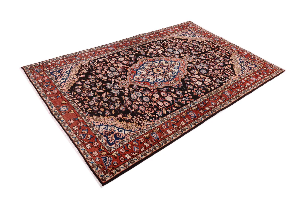 Perserteppich - Nomadic - 210 x 135 cm - dunkelrot - Image 3