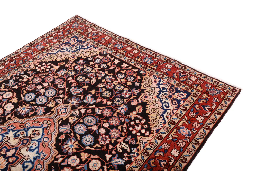 Perserteppich - Nomadic - 210 x 135 cm - dunkelrot - Image 4