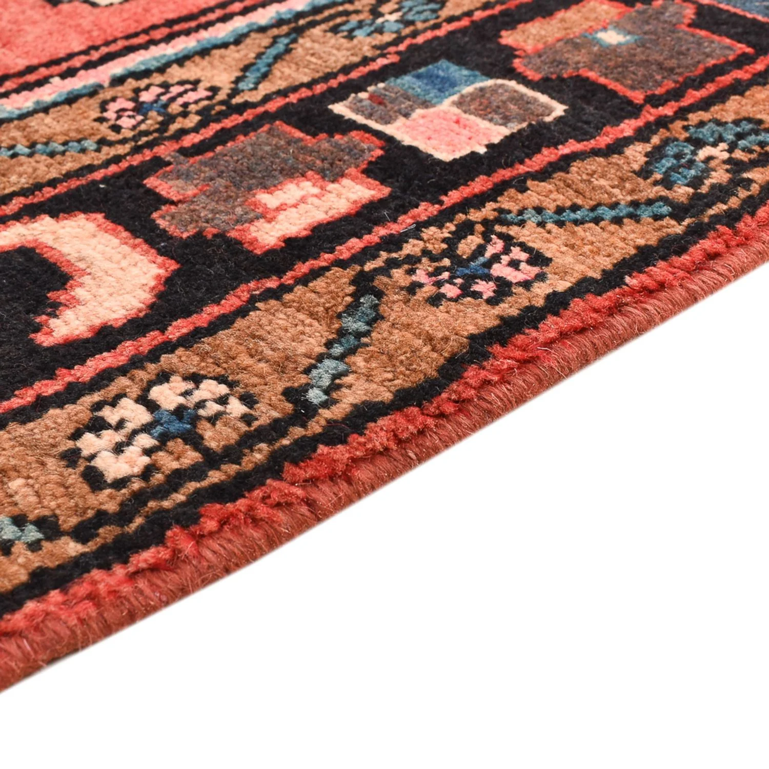 Perserteppich - Nomadic - 210 x 158 cm - hellrot - Image 3