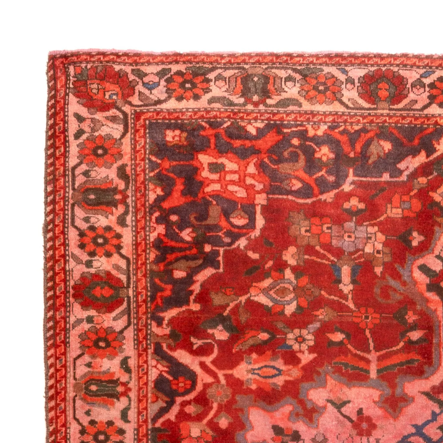 Perserteppich - Nomadic - 210 x 162 cm - hellrot - Image 3
