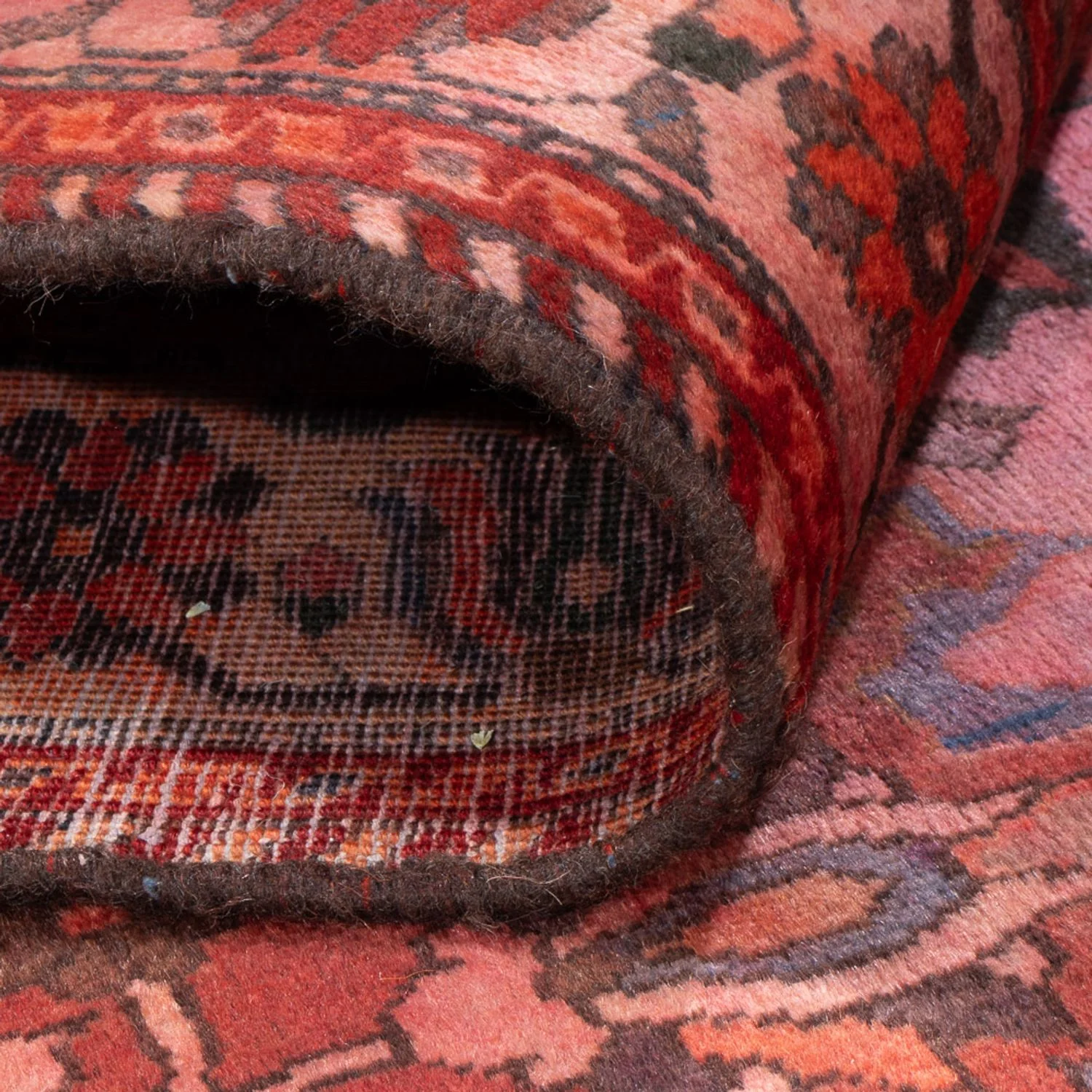 Perserteppich - Nomadic - 210 x 162 cm - hellrot - Image 4