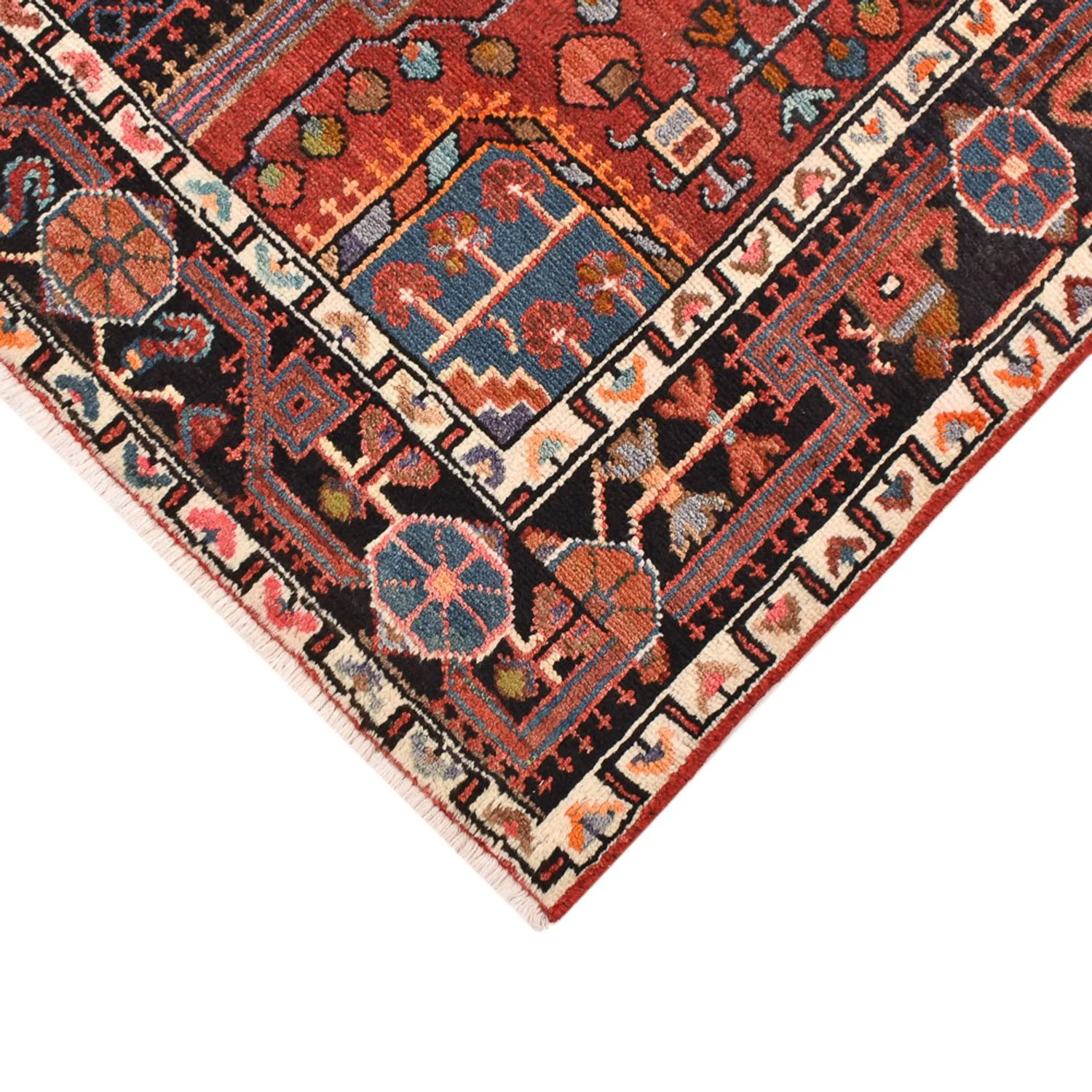 Perserteppich - Nomadic - 213 x 119 cm - rot - Image 2